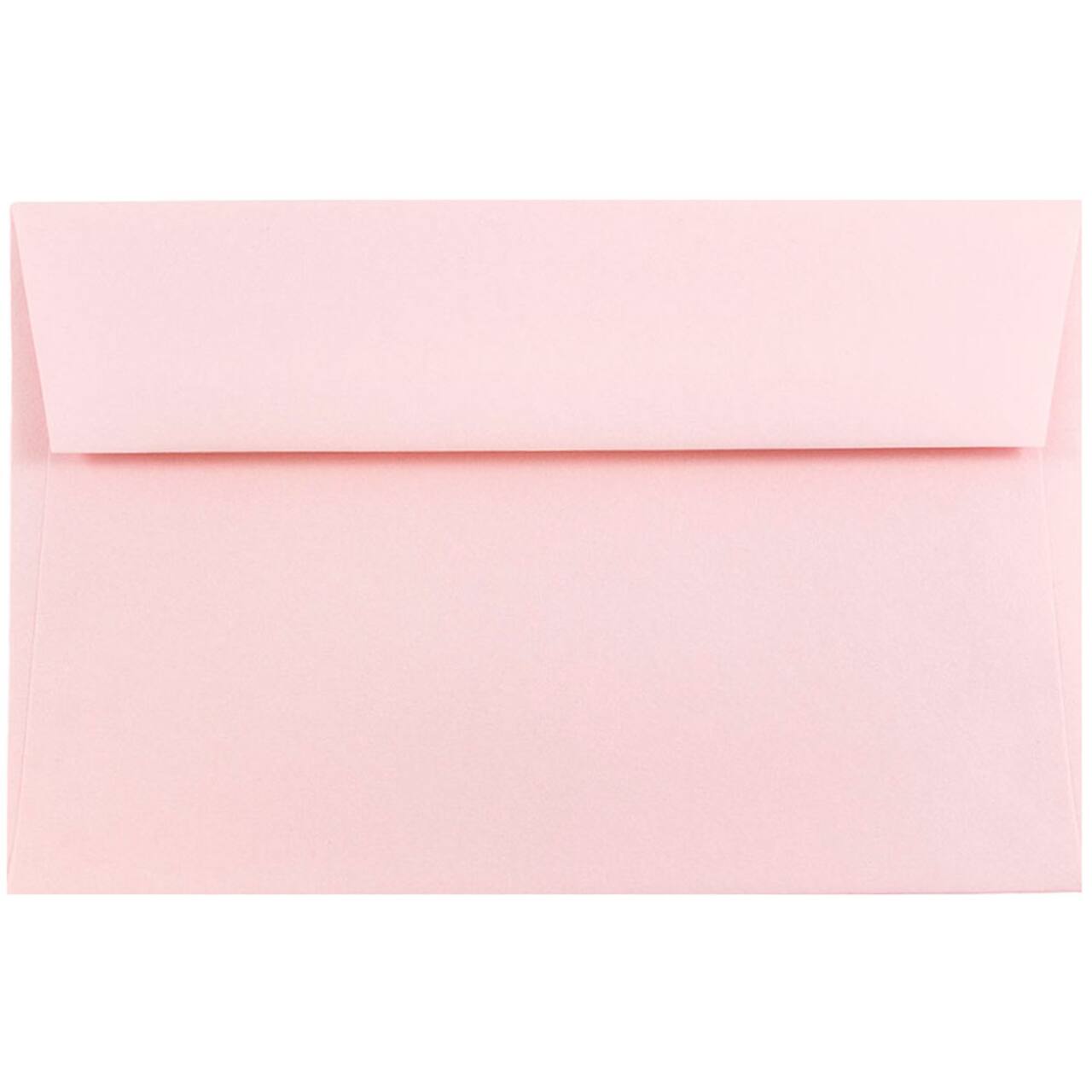 JAM Paper A2 Baby Pink Pastel Invitation Envelopes